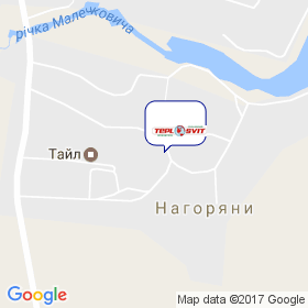 Теплосвіт Захід на мапі