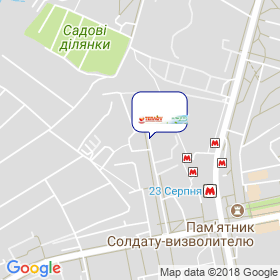 Компания `Укрпром` на карте Компания `Укрпром` на карте