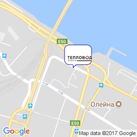 Тепловодэнерго на карте Тепловодэнерго на карте