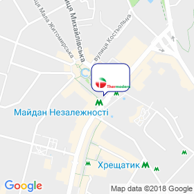 Термодерн на мапі Термодерн на мапі