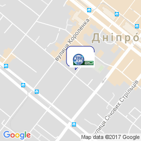 Студія води Тритон на мапі