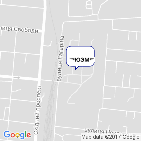 Юженергомаш на мапі