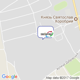 Укринстал на карте Укринстал на карте
