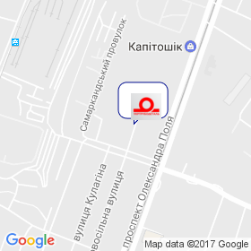 Укртрубодеталь на карте Укртрубодеталь на карте