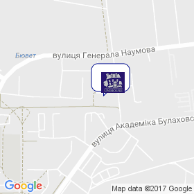 Уніхаус на мапі