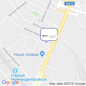 Універсал на мапі