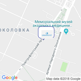 Universyst на карте