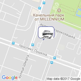 ЮВЕНС на карте