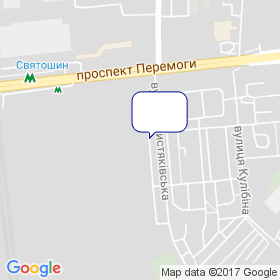 ВЕБОС на мапі