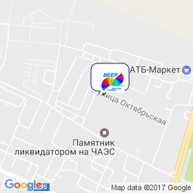 ВЕЕР на карте