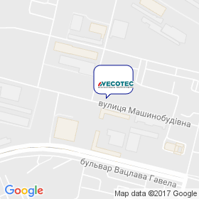 ВЕКОТЕХ, ІПЦ на мапі