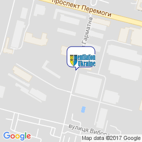 Вентиляція України на мапі