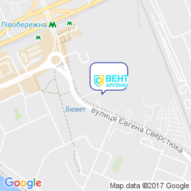 ВентАрсенал на мапі