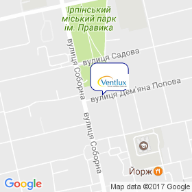 Вентлюкс на мапі
