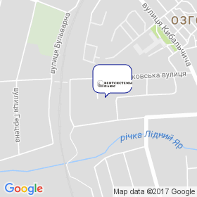 Вентсистеми Плюс на мапі