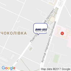 ВІК-XXI на мапі