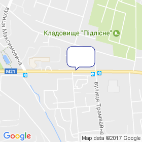 Вінницяводпроект на мапі