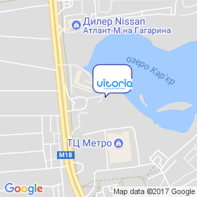 Витория на карте