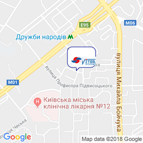 Вітор Системс на мапі