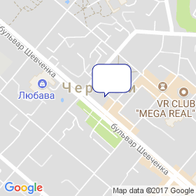 Водопад на мапі