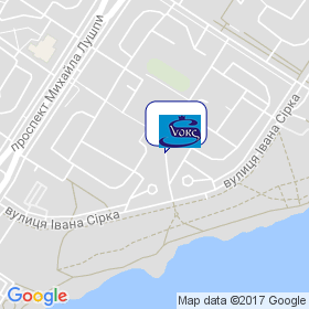 VOKC ТД на мапі