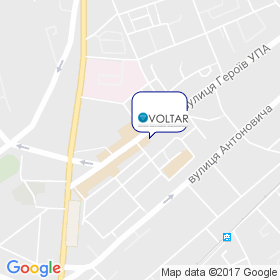 Voltar на мапі