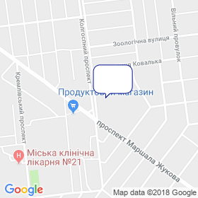 Воробйов на мапі