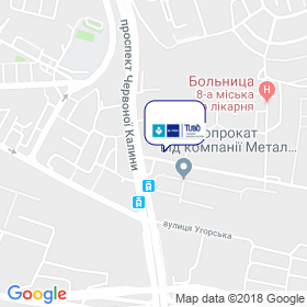 B TEX на карте