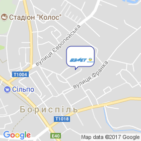 Взлет Україна на мапі