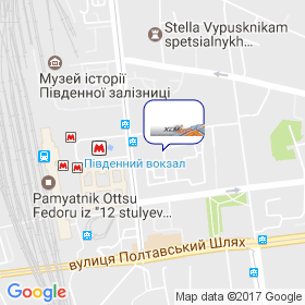 Єкотрейд Україна на мапі