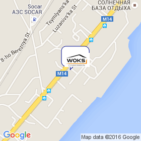 Одескабель на карте Одескабель на карте