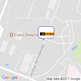 Икс-Тех на карте Икс-Тех на карте
