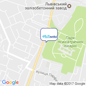 ЮБі маркет на мапі