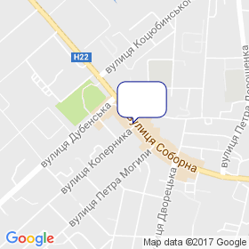 Цибарт на мапі