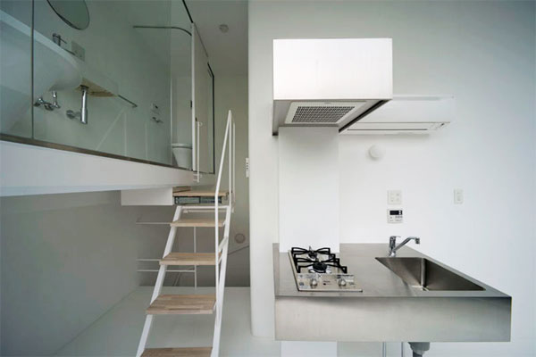Квартиры-студии, Aat + Makoto Yokomizo Architects