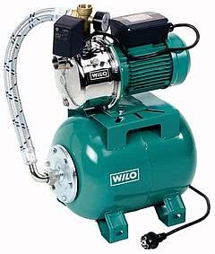Wilo HWJ 202 EM 20L, самовсасывающая, бак 20 л., 6 бар Wilo HWJ 202 EM 20L, самовсасывающая, бак 20 л., 6 бар