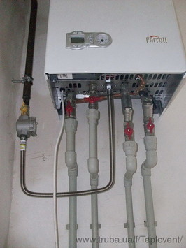 Установка газовых котлов в Черкассах.