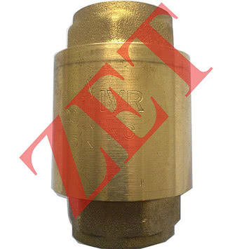 Клапан обратный резьбовой Ду15-50 IVR (Италия) латунный для воды