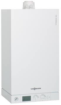 Котел конденсационный настенный двухконтурный VIESSMAN VITODENS 100-W WB1B089 + коаксиальный дымоход