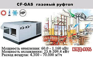 Руфтоп CF-GAS Tecnoclima