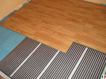 Електрична інфрачервона тепла підлога