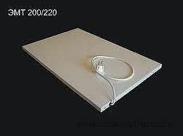 Инфракрасная панель нагревательная (отопительный обогреватель) ЭМТ-200ВТ/220 от 2 до 4 м2