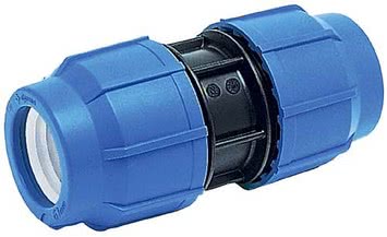 Муфты компрессионные для труб полиэтиленовых 20 - 110 мм в диаметре