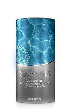 Серебряный бактерицидный комплекс для бассейнов «Silver Life» (1 кг) Серебряный бактерицидный комплекс для бассейнов «Silver Life» (1 кг)