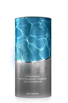Серебряный бактерицидный комплекс для бассейнов «Silver Life» (1 кг)