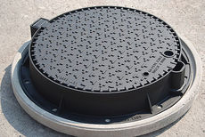 Люк канализационный тяжелый тип "Т" (KCU71P)