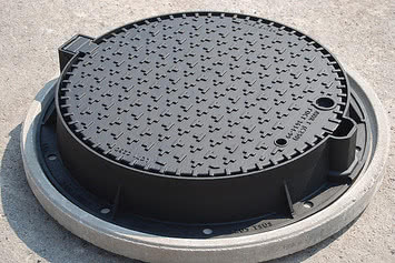 Люк канализационный тяжелый тип "Т" (KCU71P) Люк канализационный тяжелый тип "Т" (KCU71P)