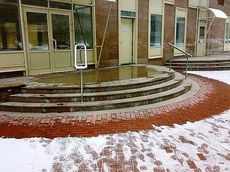 Система Снеготаяния ступени Погрузочные платформы