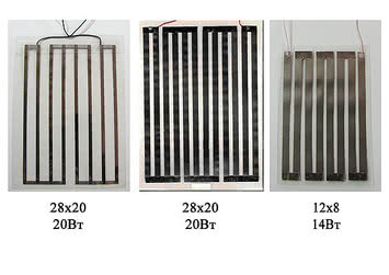 Низковольтные нагревательные элементы на 12В (ПЭО-Л 12В)