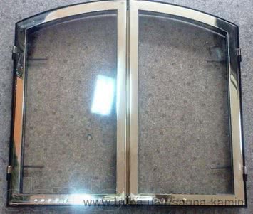 Стекло для каминной дверки (каминное стекло)